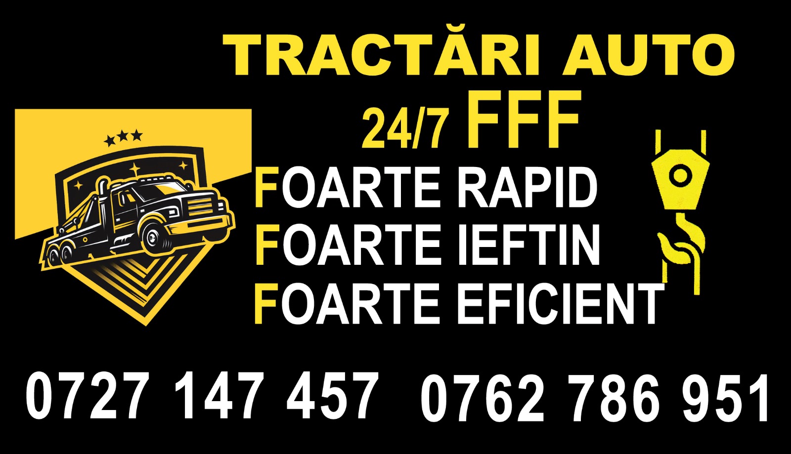 Tractari Auto 24/7 FFF